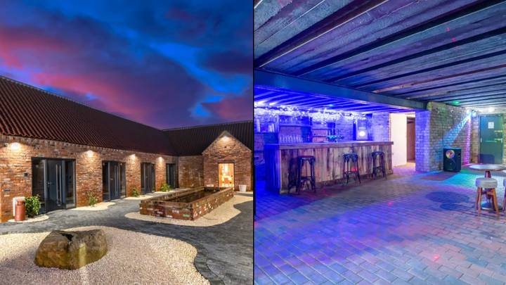 You Can Hire Out UK Party House Complete With Its Own Nightclub And Games Arcade