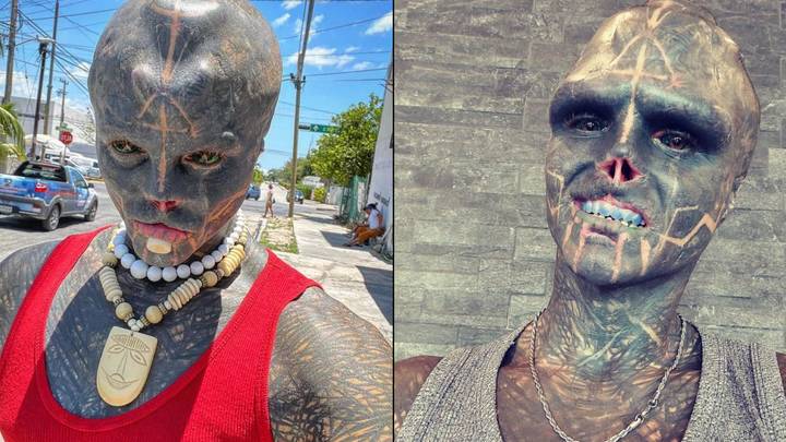 Man Transforming Into Black Alien Can't Get A Job Because Of Extreme Look