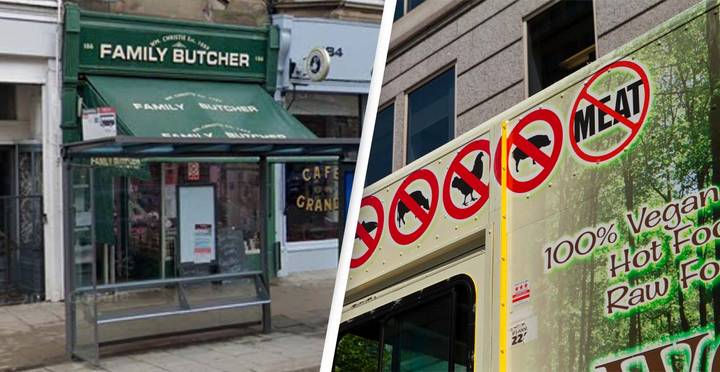 Vegans Slam ‘Psychopath’ Butchers For Their ‘Vile’ Sign Outside Of Shop