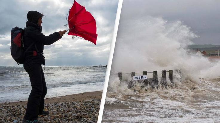 Storm Malik: Weather Warnings Issued As 80mph Winds Set To Batter Britain