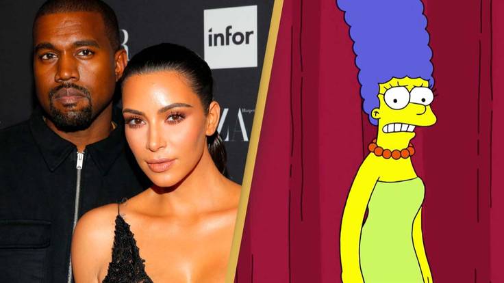 Kanye West Compares Kim Kardashian To Marge Simpson