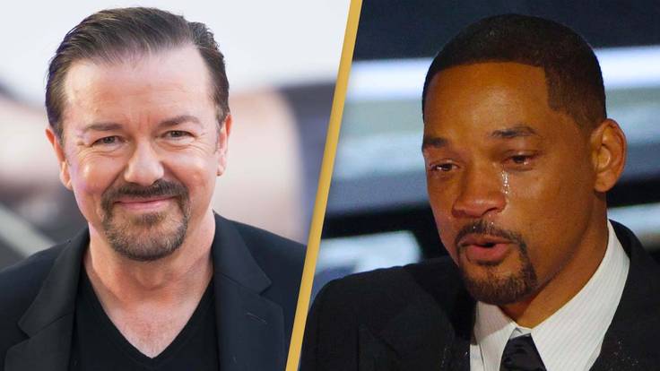 Ricky Gervais Responds to Will Smith's Ten Year Oscar Ban