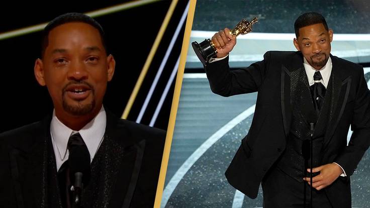 Will Smith Wins Best Actor Oscar And Gives Emotional Speech Following Chris Rock Outburst