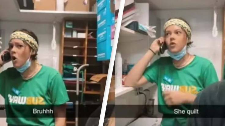 Subway Worker Goes Viral After Quitting In Dramatic Phone Call
