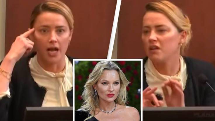 Moment Amber Heard Name Dropped Kate Moss Which Caused Model To Be Called To Testify
