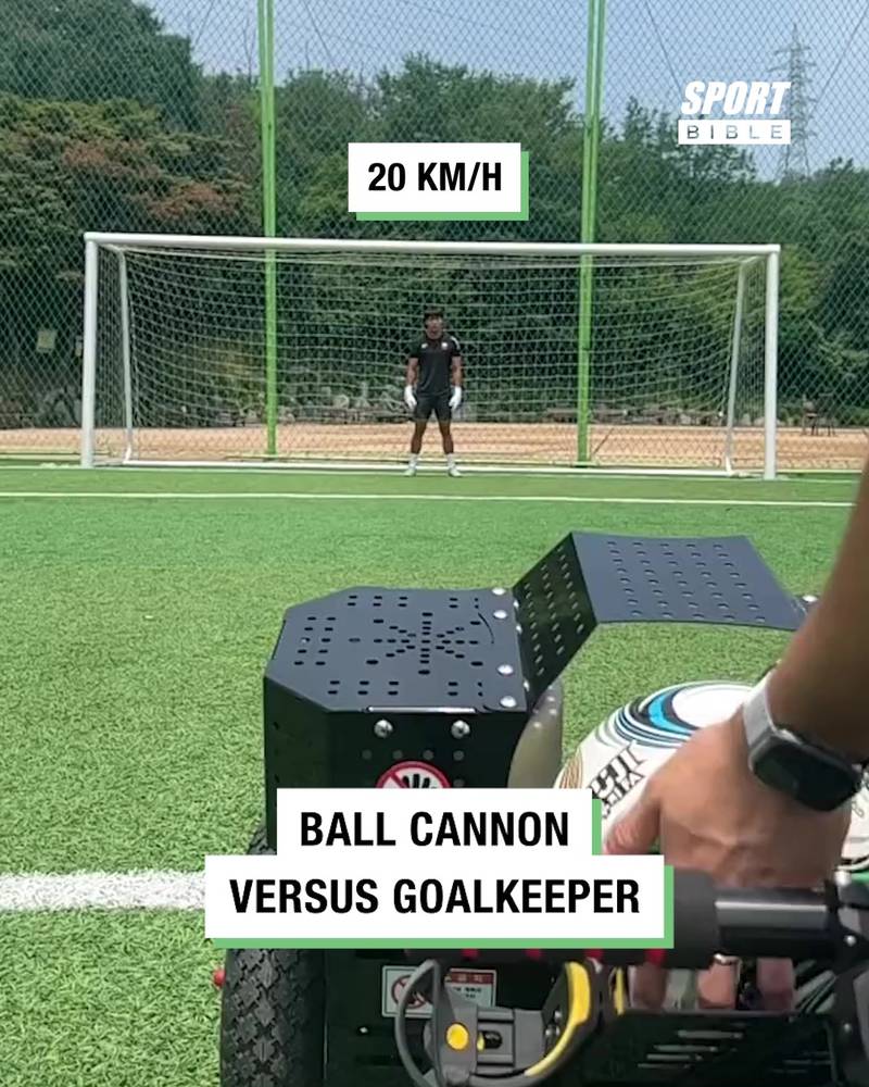 Ball Cannon vs Goalkeeper