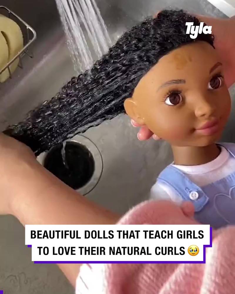 These dolls teach girls to love their natural curls
