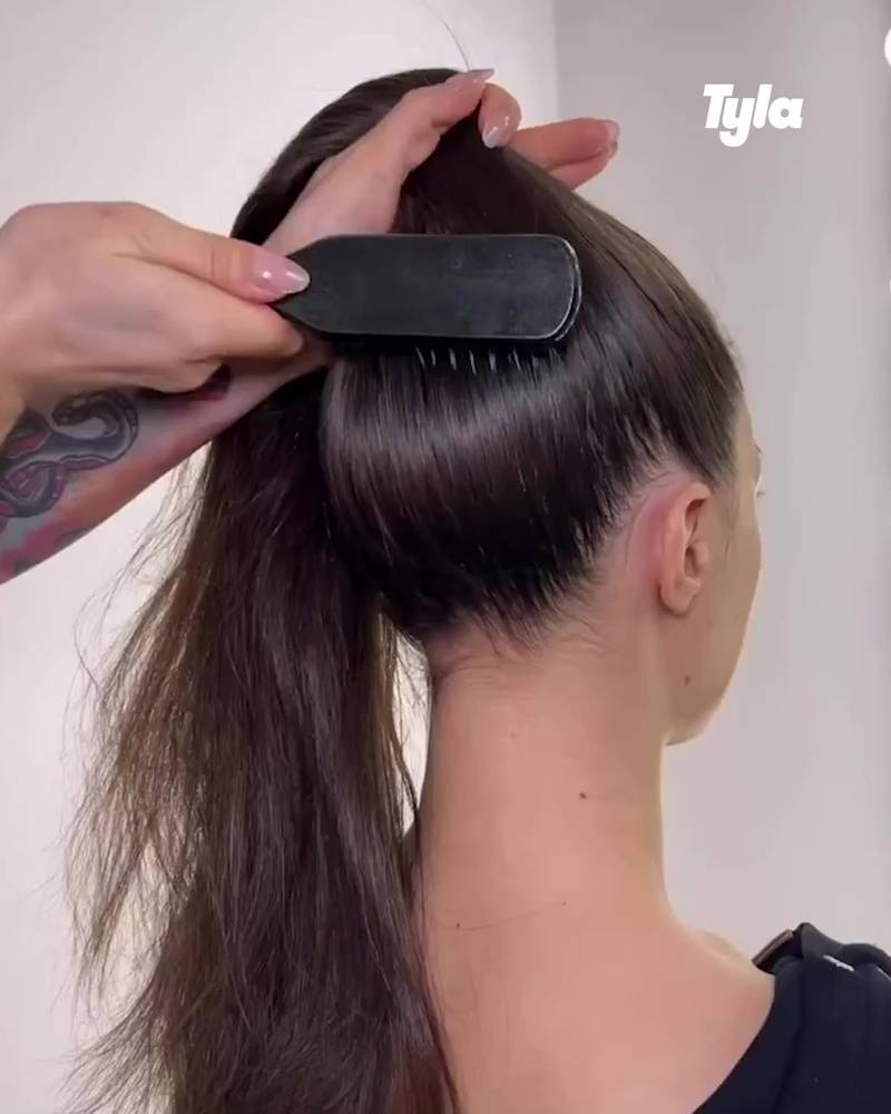 How to get a perfect high ponytail