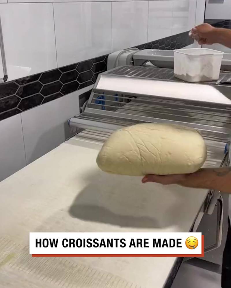 How Croissants Are Made 😯🥐