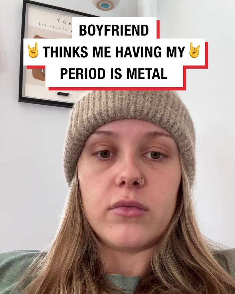 BF thinks periods are Metal AF🤘