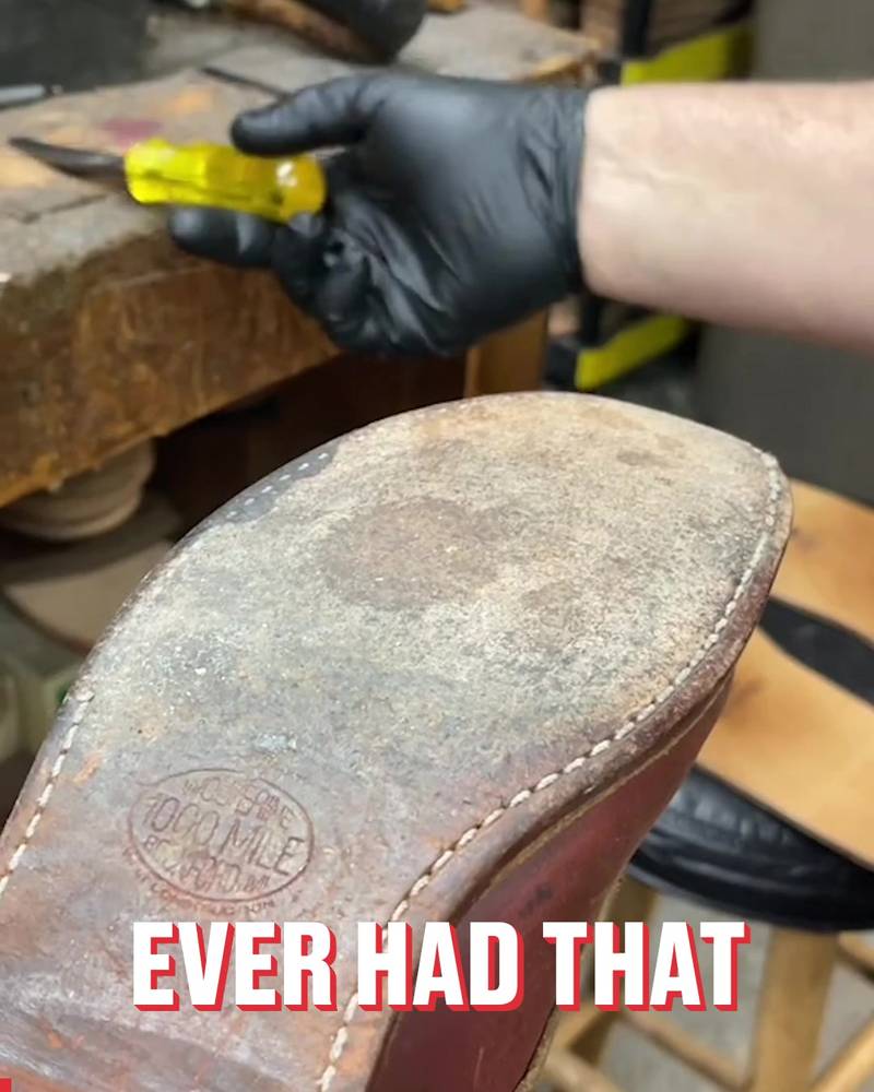 Wooden sole restoration