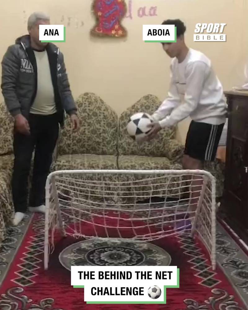 The Behind The Net Challenge ⚽️