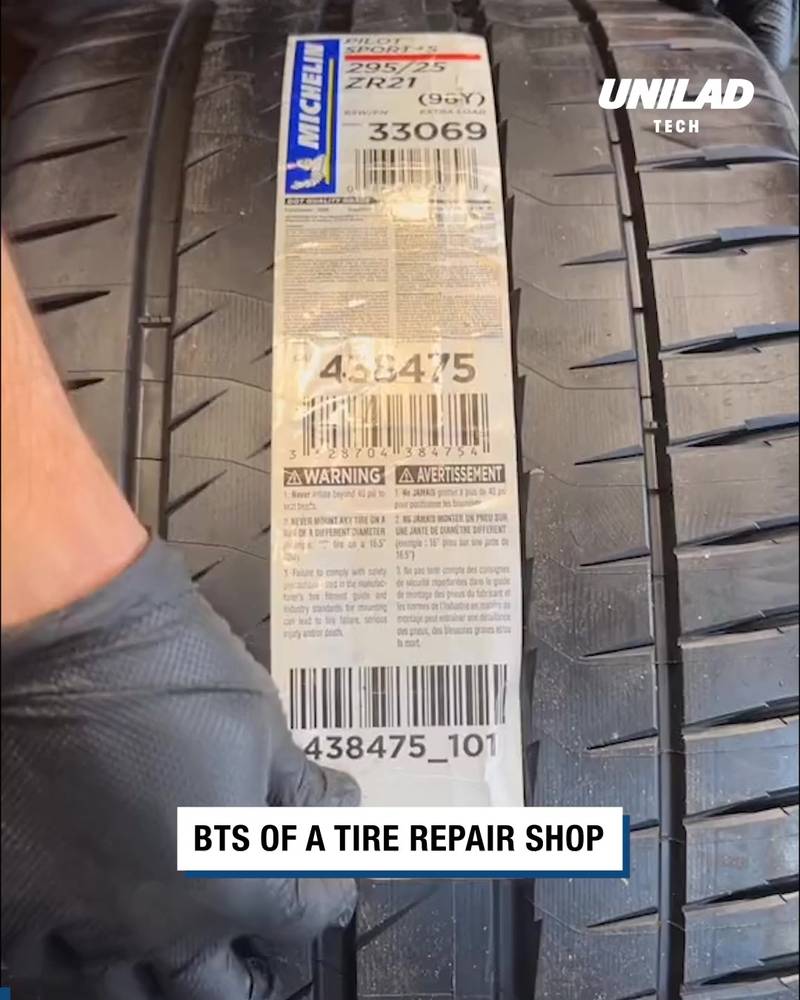 BTS Of A Tire Repair Shop
