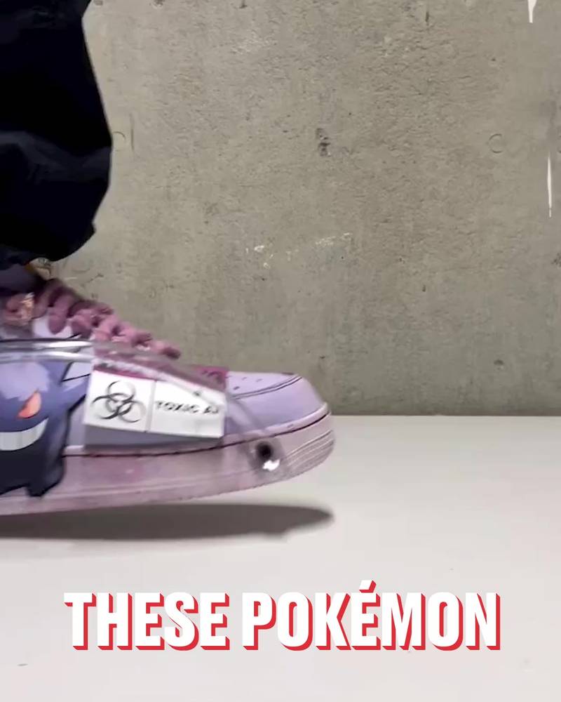 Fighting Pokémon shoes