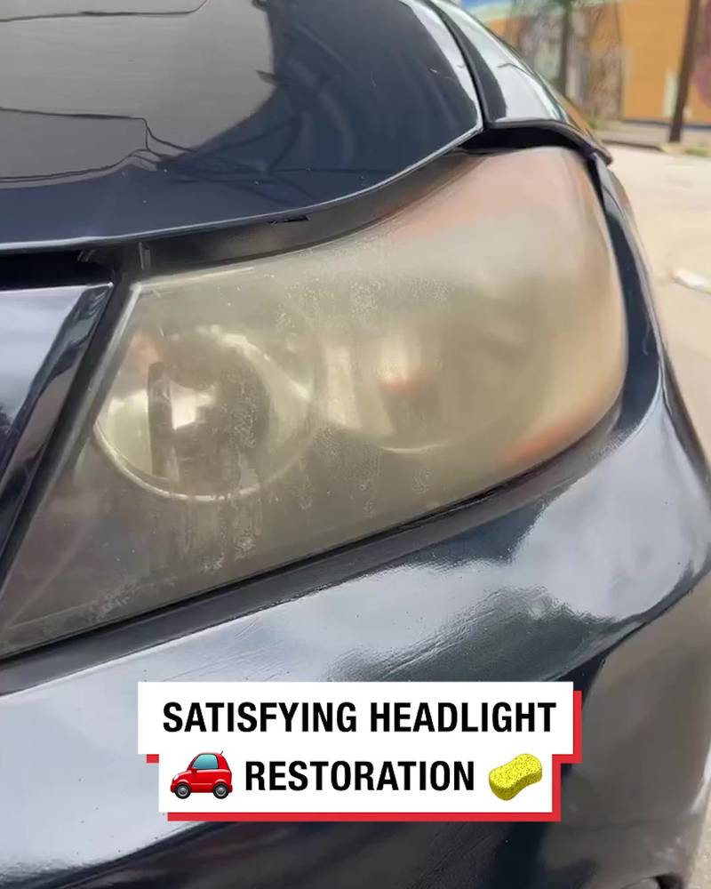 Satisfying Headlight Restoration