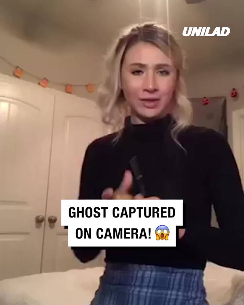 Paranormal activity caught on camera