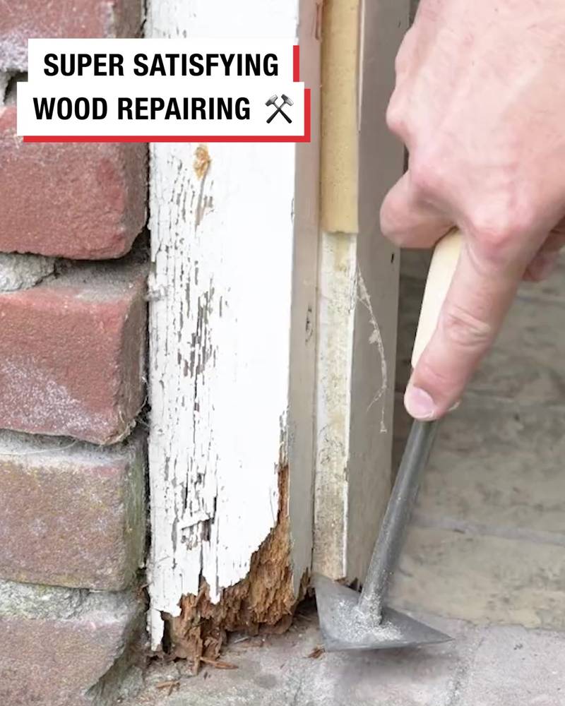Wood rot repair