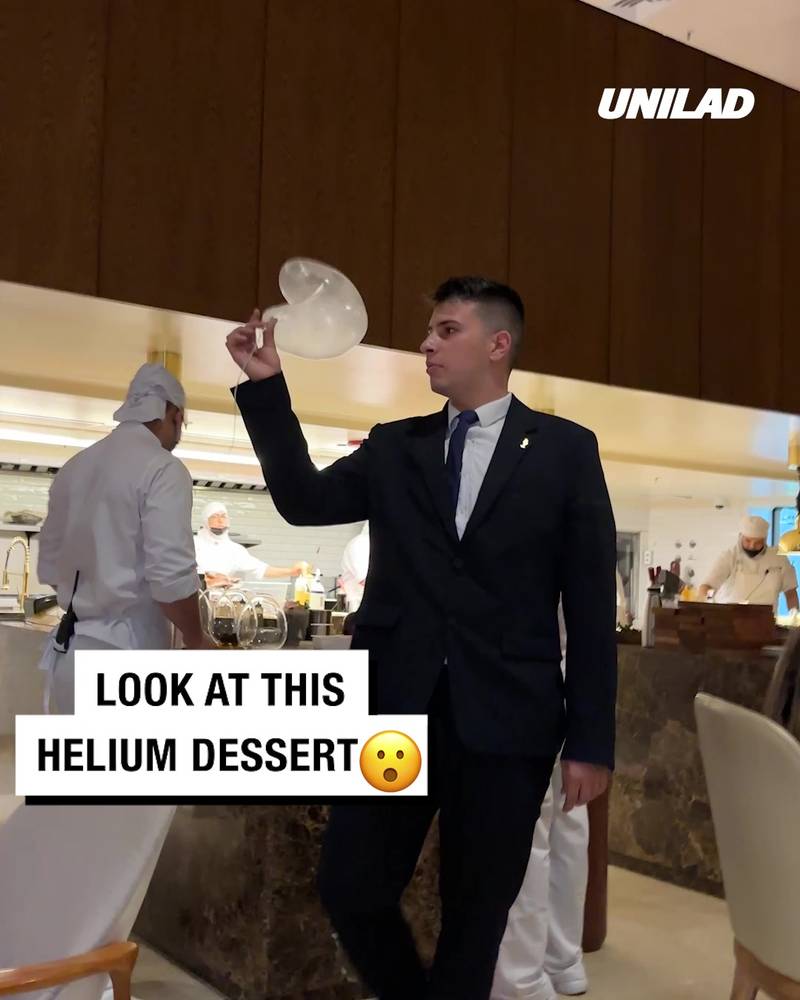 Weird Helium Dessert