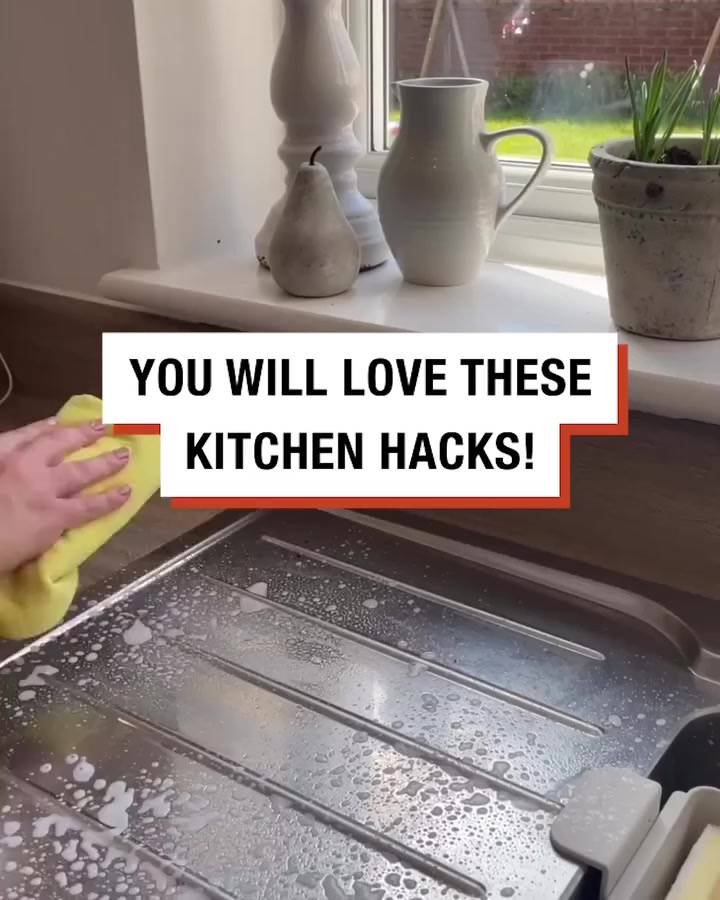 Kitchen Cleaning Hacks 🧽✨