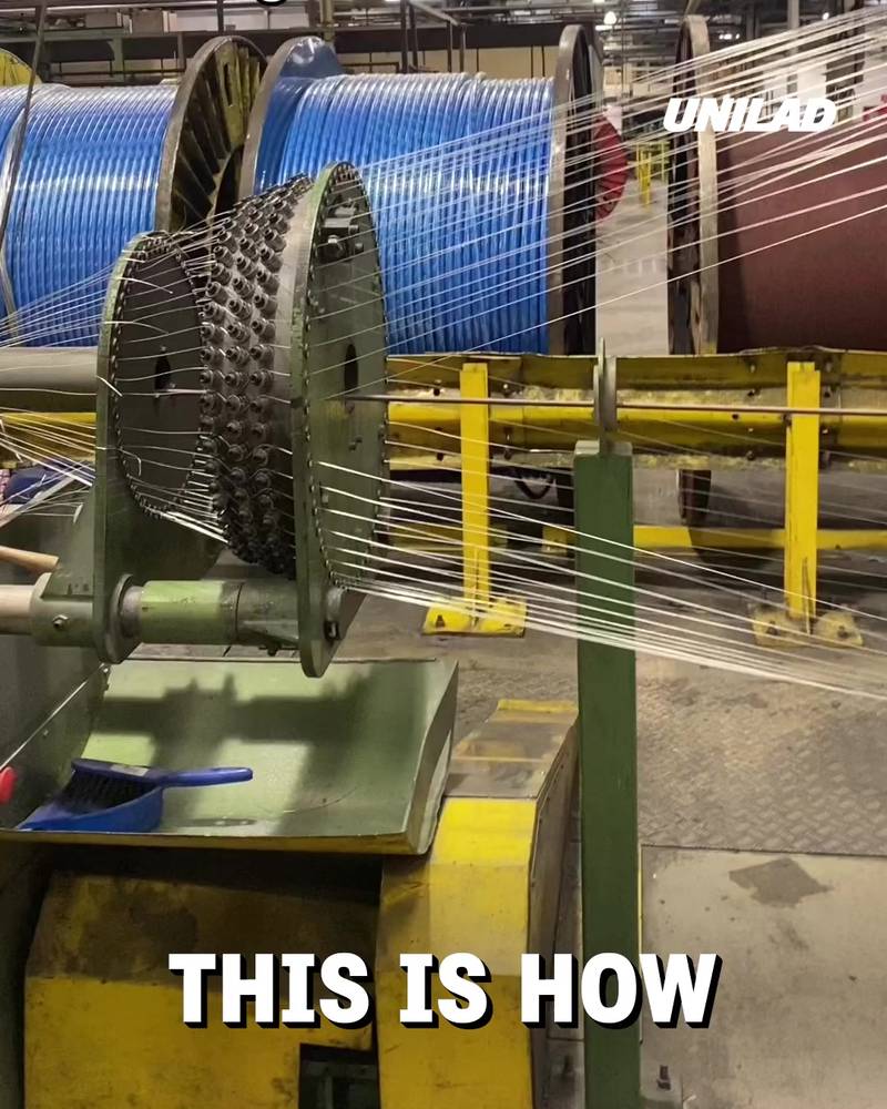 How armoured cables are made