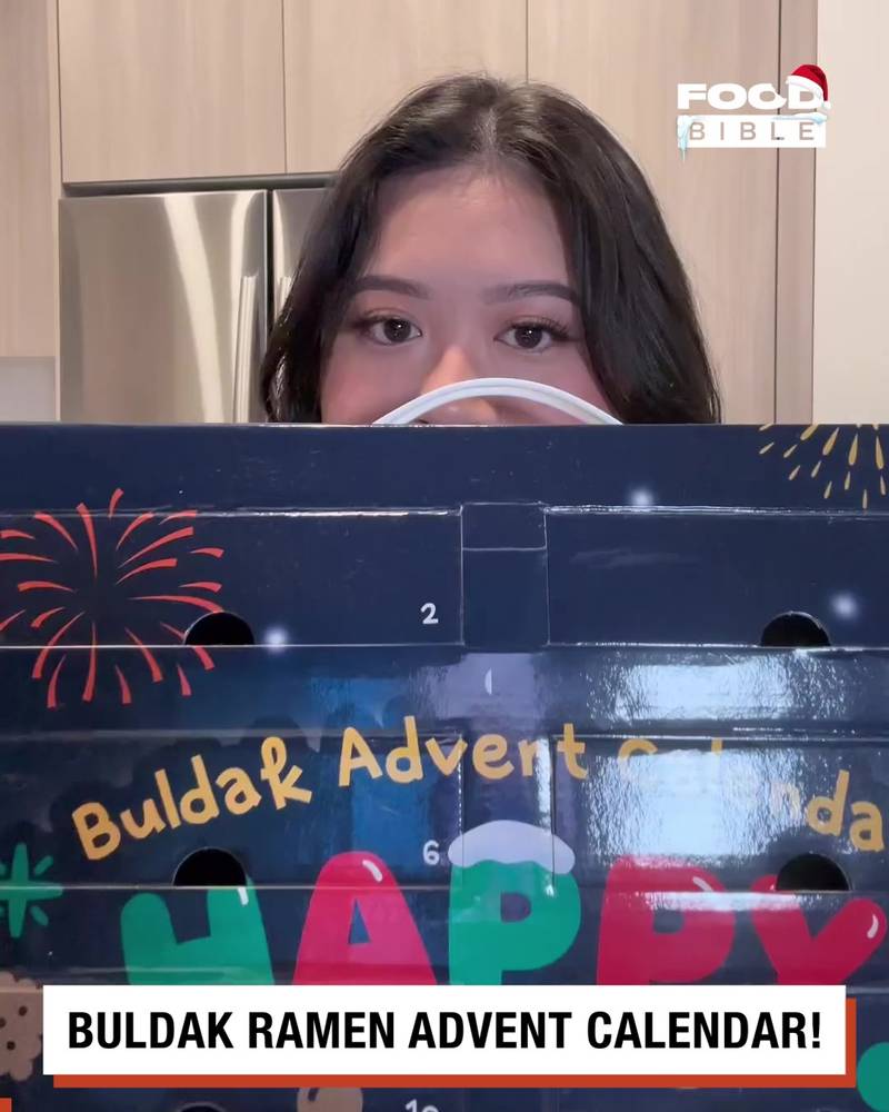 LADbible Video hub Buldak Ramen Advent Calendar 🤩🍜