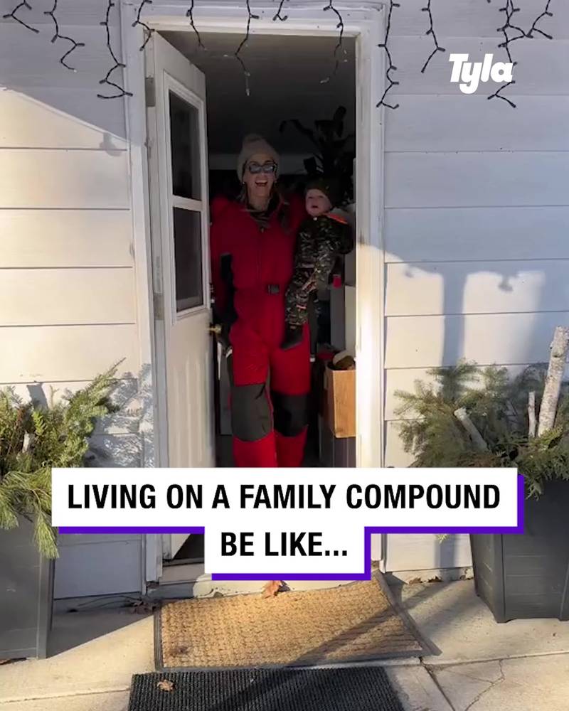 Living on a family compound