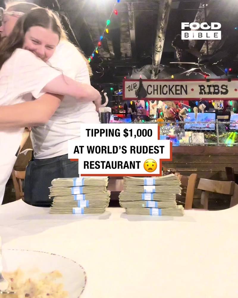 Tipping $1000 at the world RUDEST restaurant