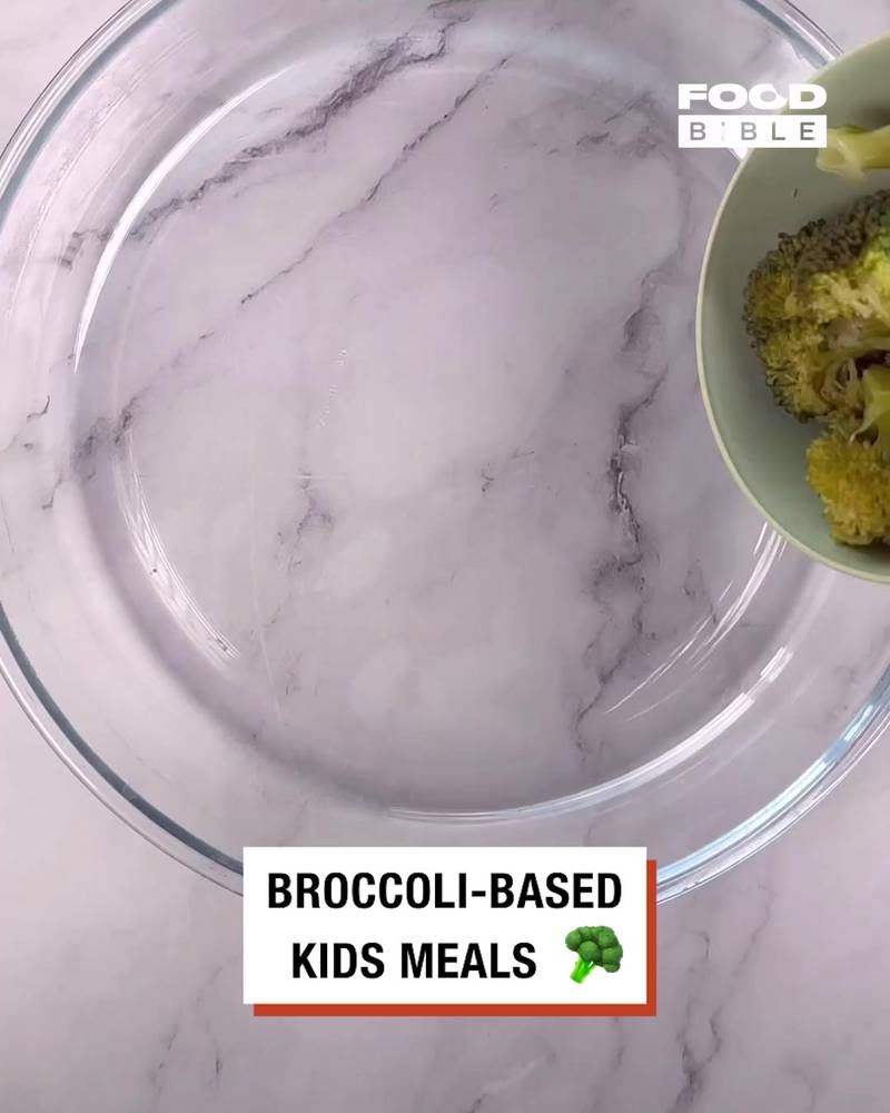 Broccoli based kids meals