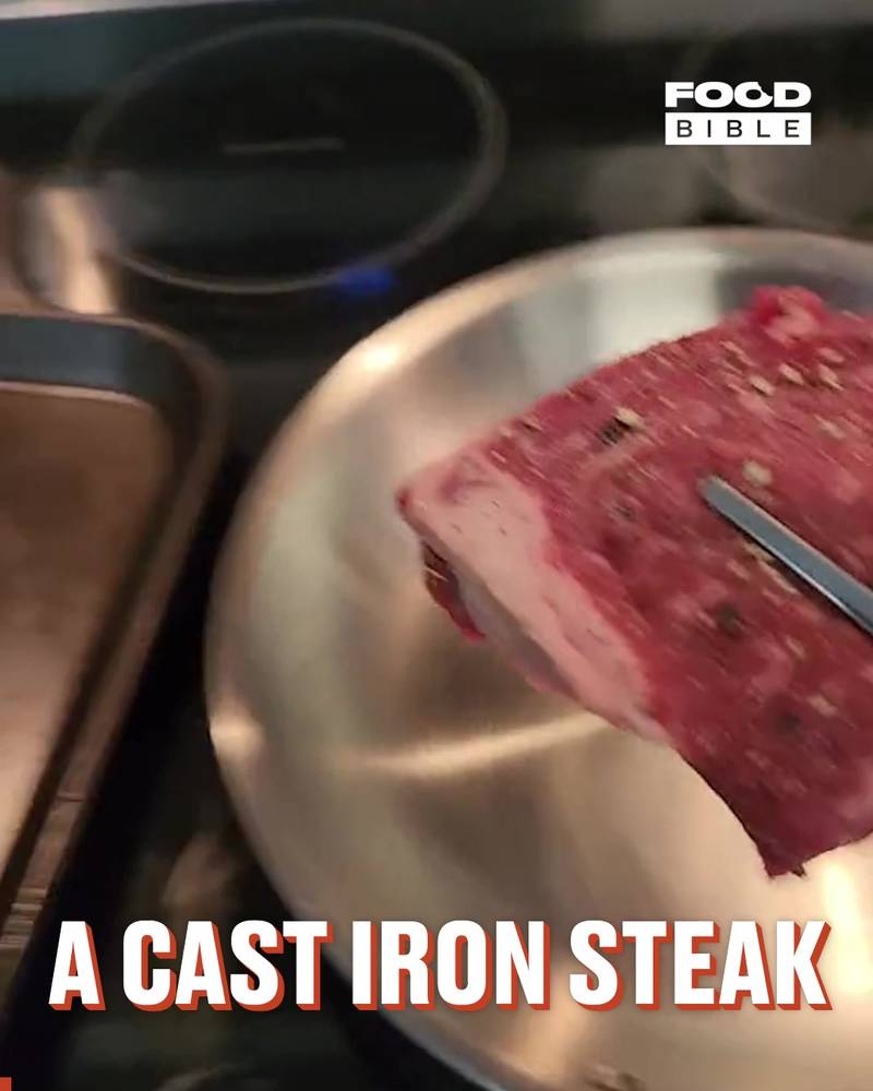 Stainless steel steak vs cast iron steak