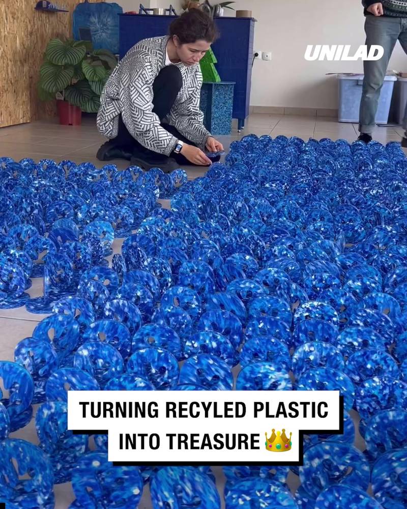 Things we make out of recycled plastic