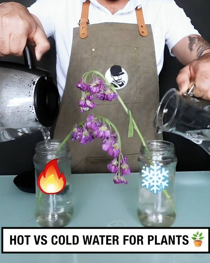 Hot Water Is Actually Better For Plants