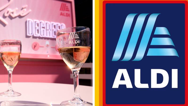 Aldi is giving away free rosé today and tomorrow