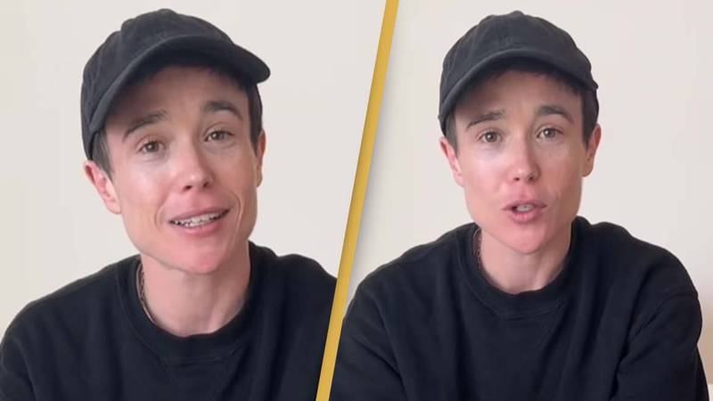 Elliot Page fans stunned at how much his voice has changed as he shares new video