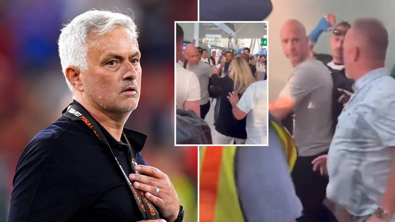 Fans have turned on Jose Mourinho after seeing 'disgraceful' behaviour towards Anthony Taylor