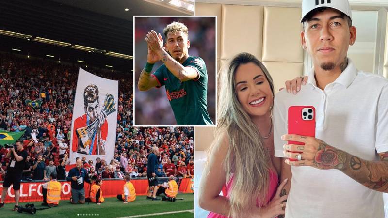 Roberto Firmino's wife issues touching message to fans after Liverpool exit