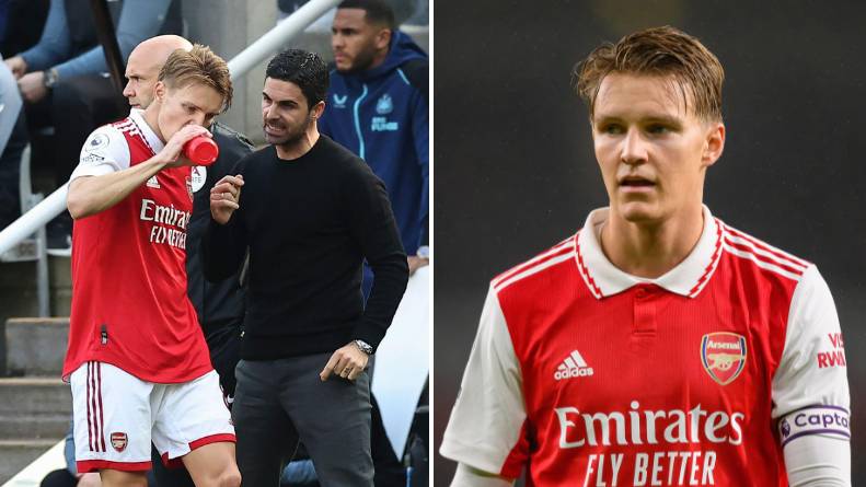 Martin Odegaard linked with shock move away after stunning season with Arsenal