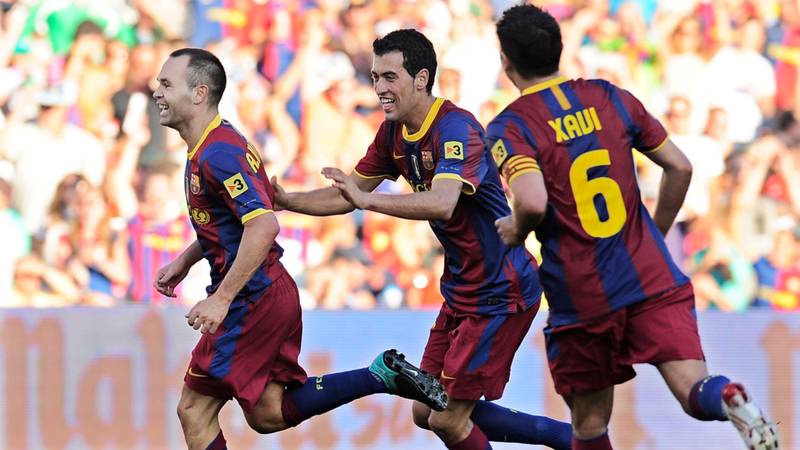 Xavi, Andres Iniesta and Sergio Busquets set to play with one another in 'Last Dance' match