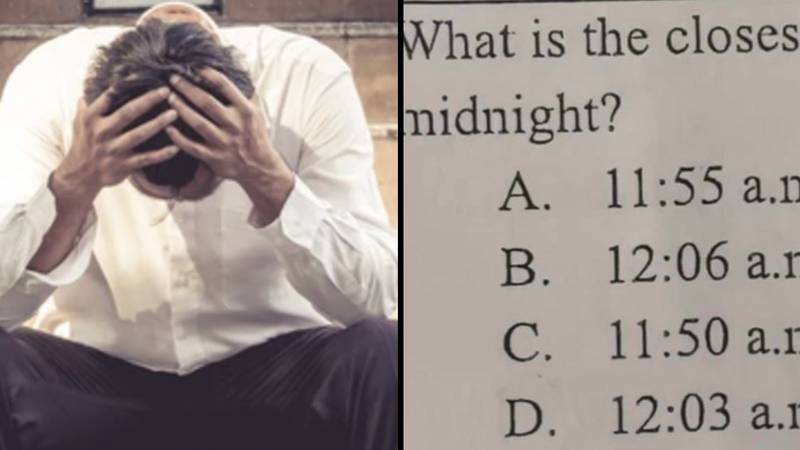 Children’s maths question asking the closest time to midnight has people baffled