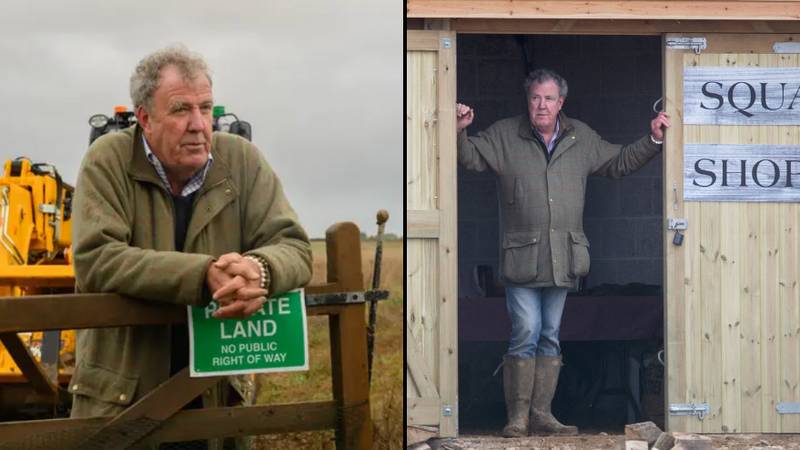 杰里米·克拉克森（Jeremy Clarkson）说，女人在对迪德利蹲农场“闯入”后威胁要起诉他