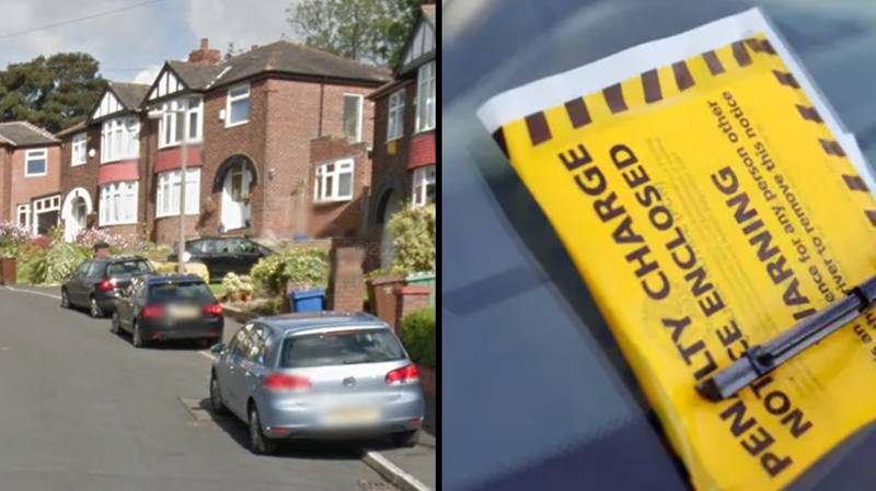 Man gets £424 fine for parking outside his own house