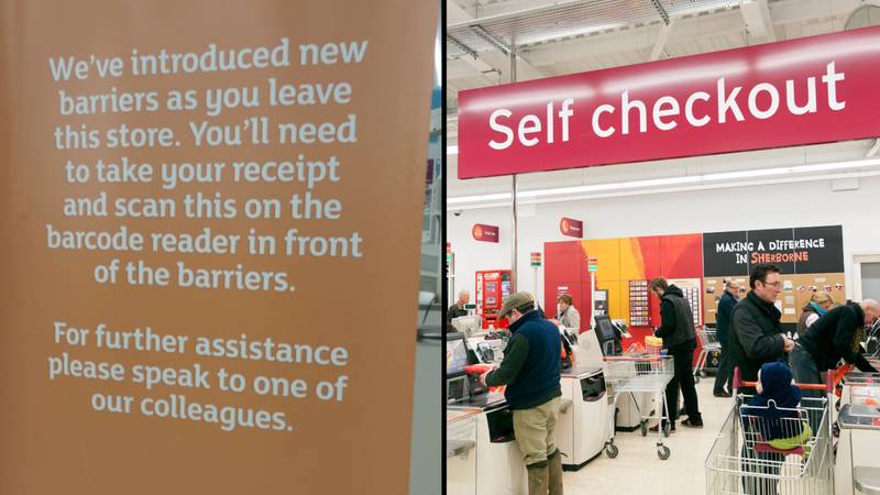 Shoppers baffled as Sainsbury’s introduces new barrier system to stop you leaving without receipt