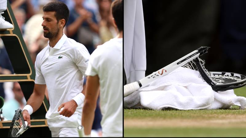 诺瓦克·德约科维奇（Novak Djokovic）因在温网决赛中粉碎球拍而罚款6,000英镑
