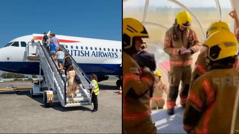 British Airways flight cancelled after crew suddenly fall ill as ‘weird smell’ seeps through plane