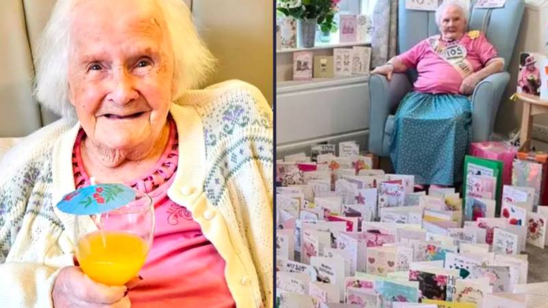 108-year-old woman says secret to long life was to have dogs and not children