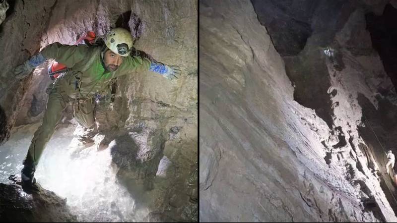 Caver will 'never forget the sound' of water filling world's deepest cave