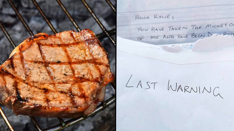 “生病和沮丧”素食主义者通过烧烤给邻居发了另一封愤怒的信