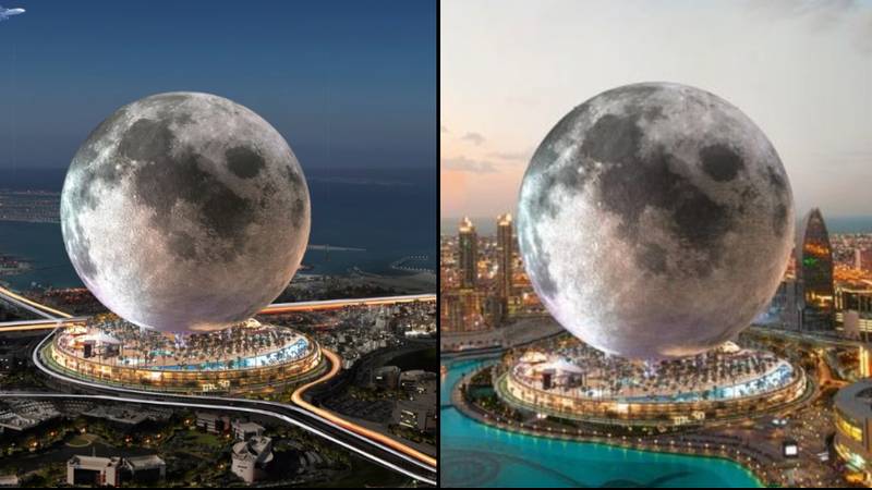 计划在迪拜建造40亿英镑的月球复制品“loading=