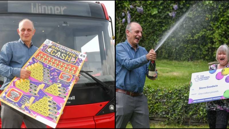 公交车司机在等待烤肉串时赢得了100万英镑的刮擦卡