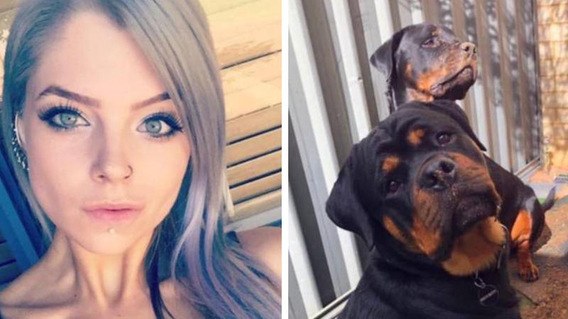 Family claim there's 'more to the story' after woman is viciously mauled by her pet Rottweilers