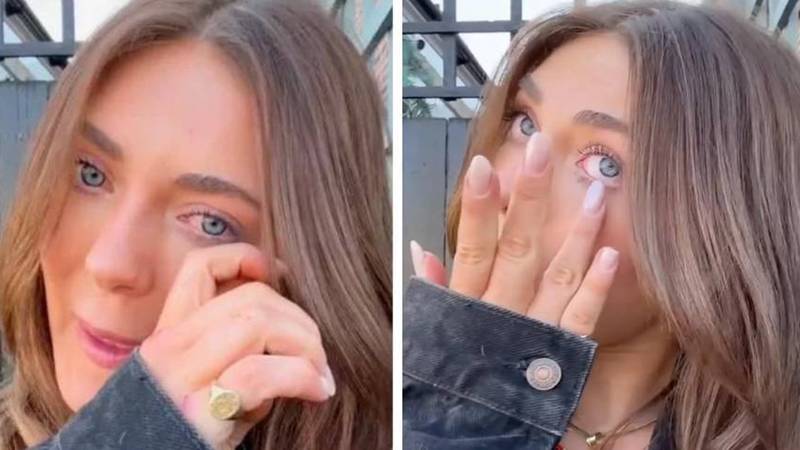 Influencer left in tears after strangers refuse her offer to pay for their food shop